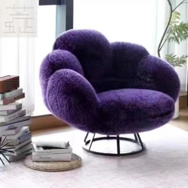 

Modern Salon Home Chair Nordic Nonslip Luxury Lazy Designer Living Room Chairs Bedroom Reading Sedie Da Soggiorno Home Furniture