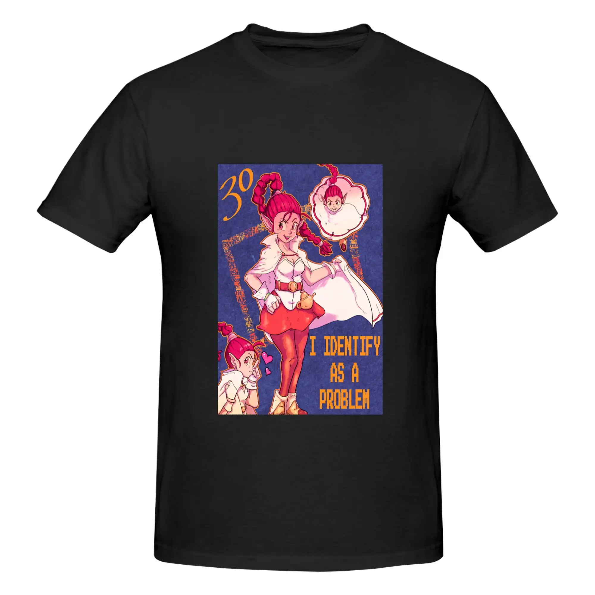 Funny Flea (Chrono Trigger)  Men's Printed T-Shirt Unisex T shirtSport Women