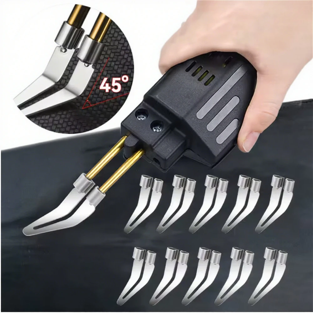 3/5/10pcs Welding Gun Accessories Kit - Spreader For Plastic Welder & Soldering Iron Perfect For Car Bumper Repair