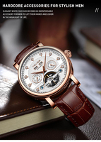 TEVISE Automatic Mechanical Watch for Men