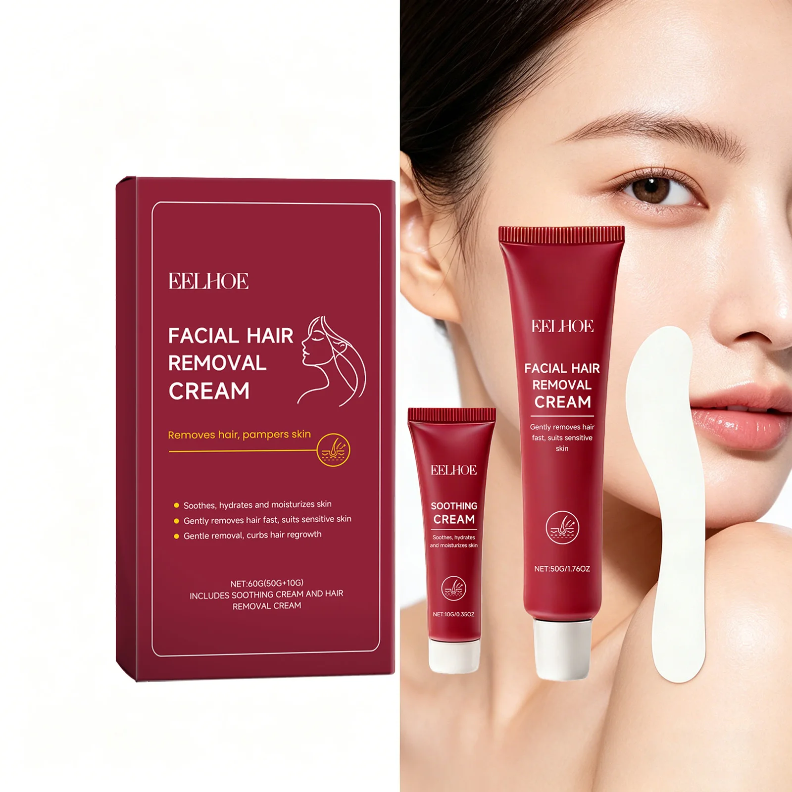 Facial Crema Para Depilar Bigote Mujer Crema Para Eliminar El Vello Facial: Guía Completa Para Una Piel Suave ✓  Blog Druni