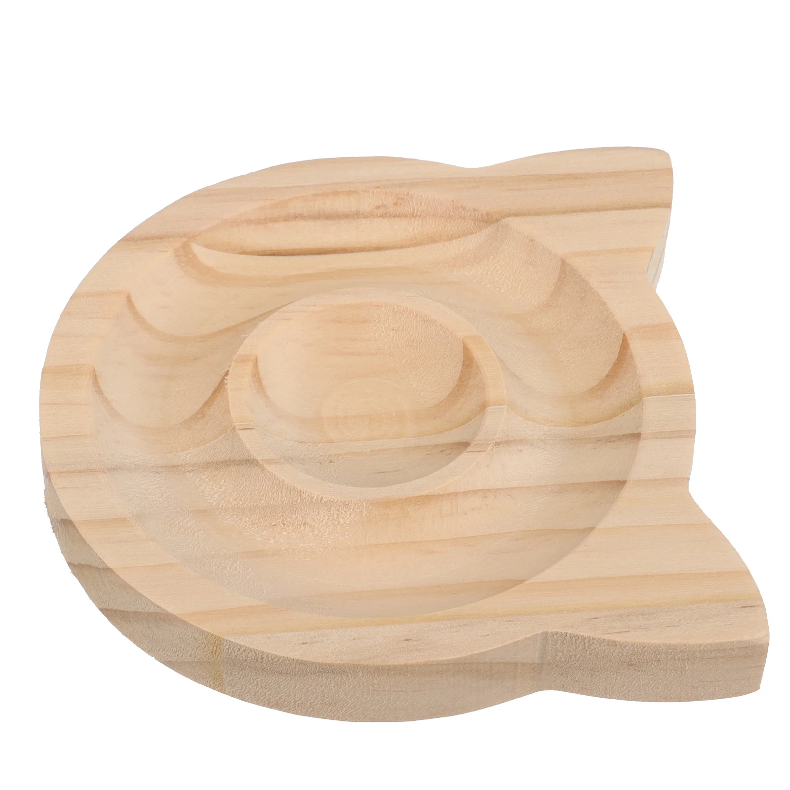 

1pcs Bracelet Display Plate Wooden Jewelry Holder Storage Tray For Beaded Bangles Organizer Stand Tabletop Showcase Bangle