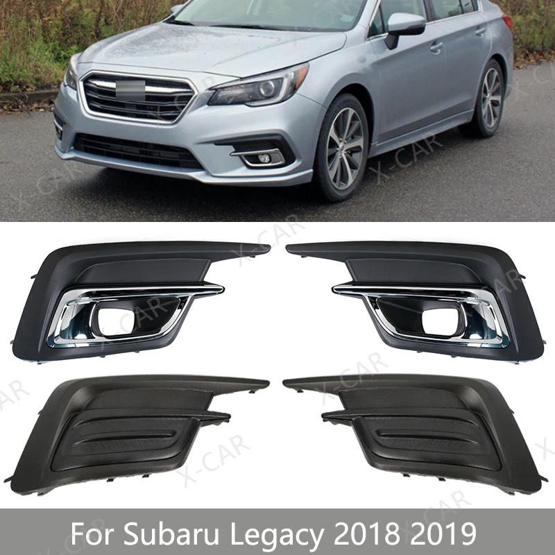 

57731-AL56A 57731-AL55A Передний бампер, противотуманная фара, крышка, рамка, накладка на противотуманную фару, рамка, капот для Subaru Legacy 2018 2019