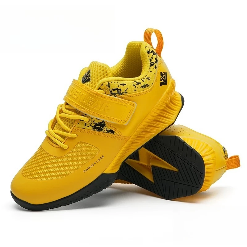 Spring Hot Sale Weight Lifting Sneakers Man Woman Squat Hard Pull Shoes Couples Gym Training Shoe Professional Men Trainers