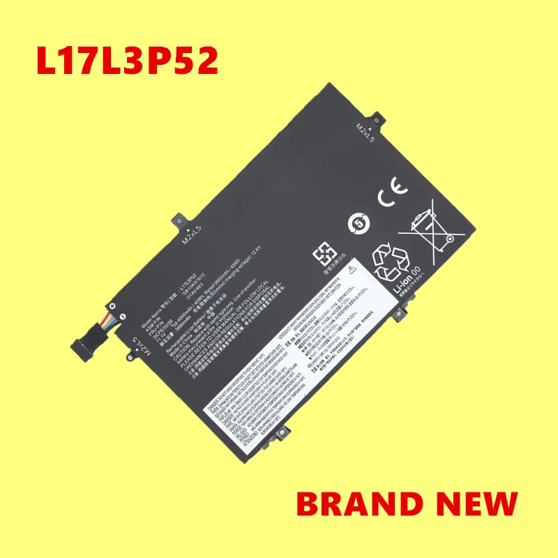 

L17C3P52 Battery For Lenovo ThinkPad L480 L490 L590 L14 L15 1st Gen / L14 L15 2nd Gen