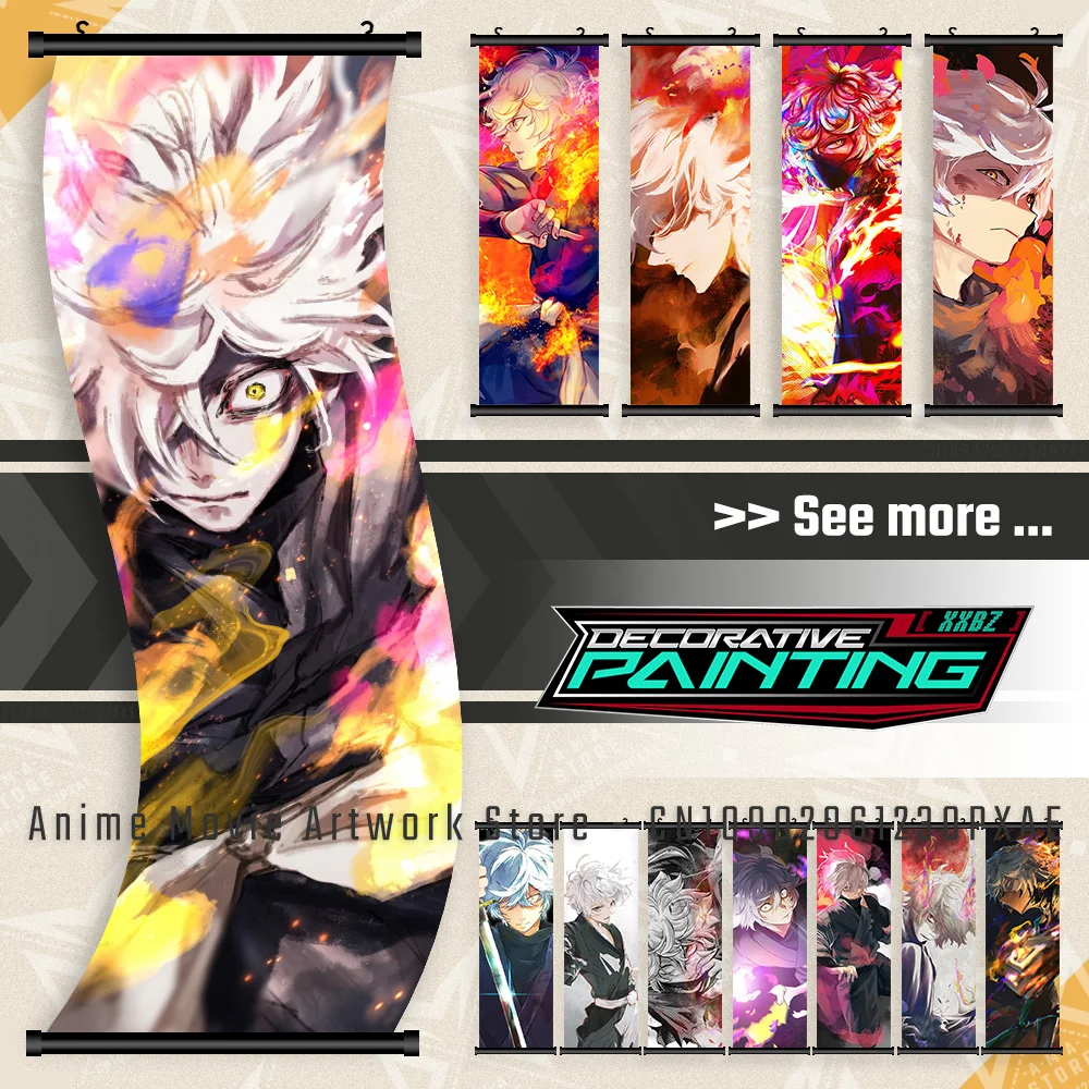 

Hell's Paradise: Jigokuraku Home Decoration Wall Art Canvas Hanging Paintings Scrolls Pictures Hd Print Anime Poster For Bedroom