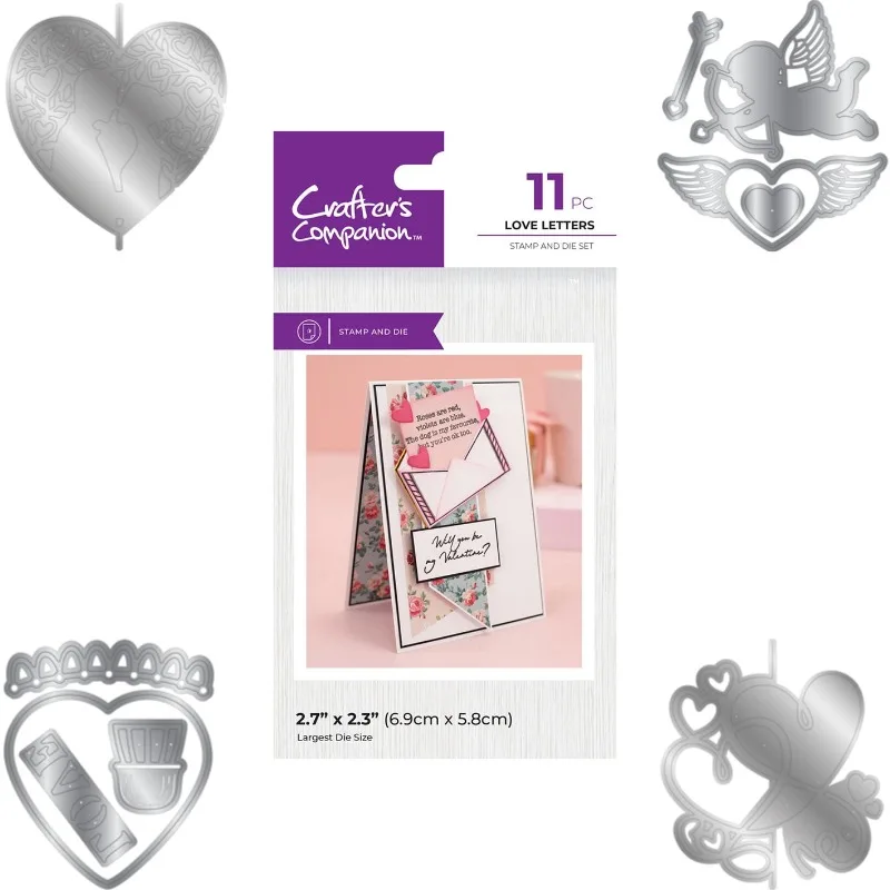 Love Letters From Cupid Cutting Dies Scrapbook Diary Decoration Stencil Embossing Template DIY Greeting Card Handmade 2026 new