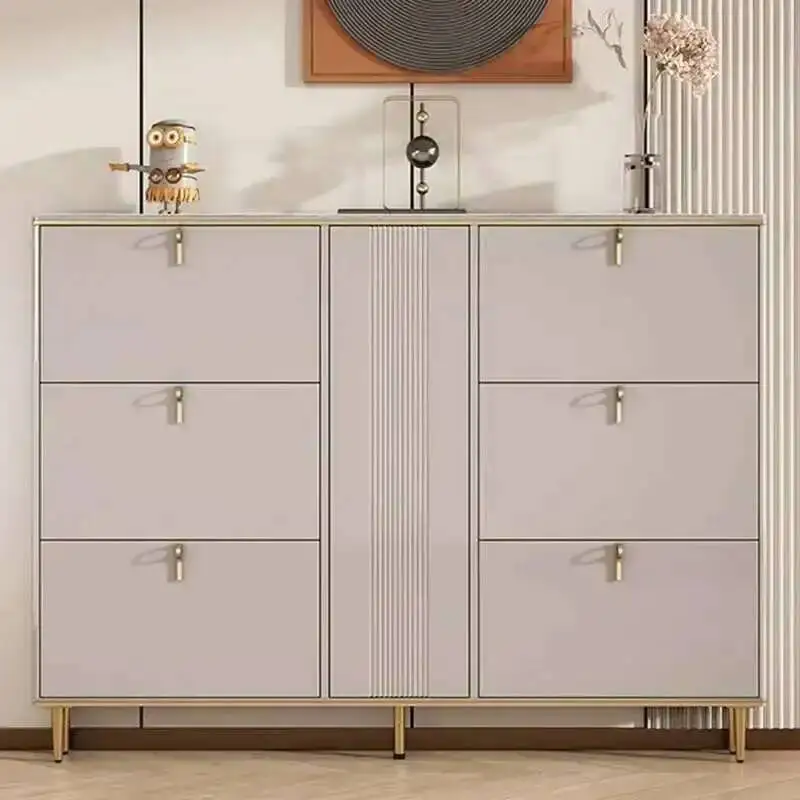 Thin Ultra Hallway Shoe Cabinet Doorway Entrance Display Storage Shoe Rack Organizer Design Armario De Zapatos Furniture Home