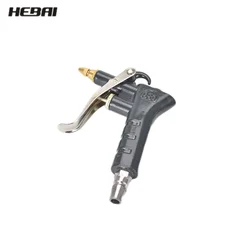 HEBAI Pneumatic Air Dust Blowing Gun 989AirBlowGun  Aluminum Air Dust Gun Angled Bent Nozzle Pistol Grip Pneumatic High Pressure