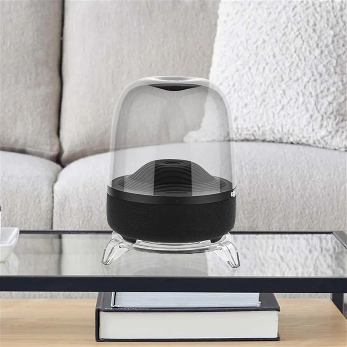 QA88X акриловая настольная подставка для динамика для Harman Kardon Aura Studio 3/4 Gen, подставка для динамика, опорный кронштейн