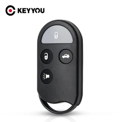 KEYYOU Car Accessories Replacement Remote Control Car Key Shell Case Fob For Nissan Maxima I30 QX4 A32 Keyless Fob Car Key Cover