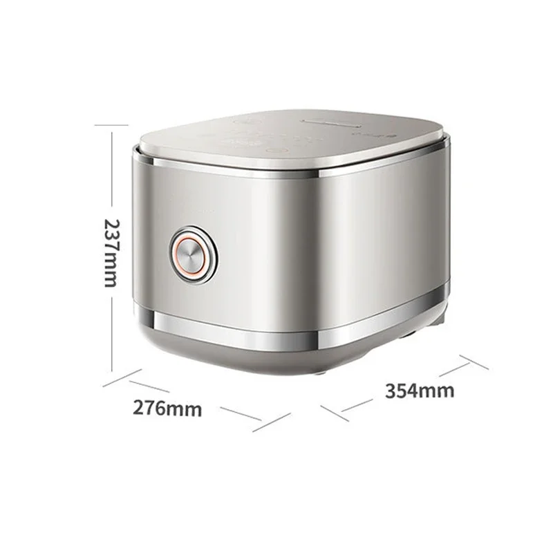 Rice Cooker Stainless Steel 0 Coating Liner Smart Cooking Rice Cooker Is Not Easy To Stick To  Electric Pot 220v 5-6 People