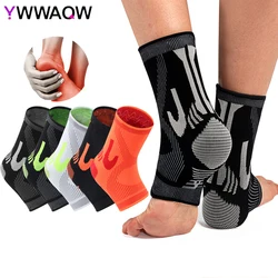 1Pcs Foot & Ankle Brace Socks for Sprained Ankle Compression Sleeve - Foot Support for Women & Men,Arthritis Ankle Brace Sports