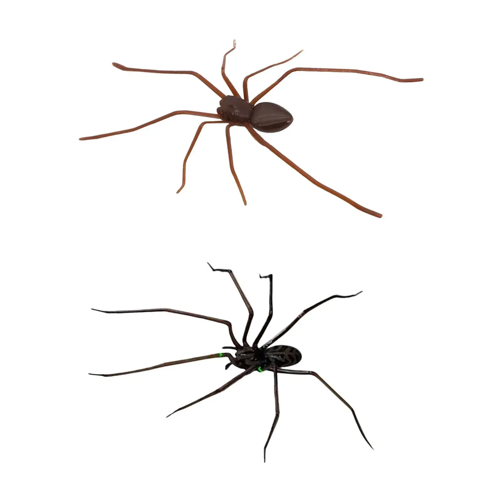 

3D Spider Fridge Decal Scary Decor Compact Reusable Sticker Halloween Spider Decorations for Indoor Garage Door Office Car