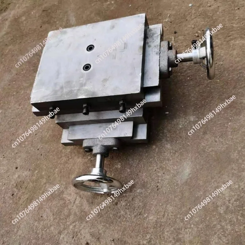 Cast iron dovetail groove miniature splicing cross trailer xy axis small sliding table guide rail table