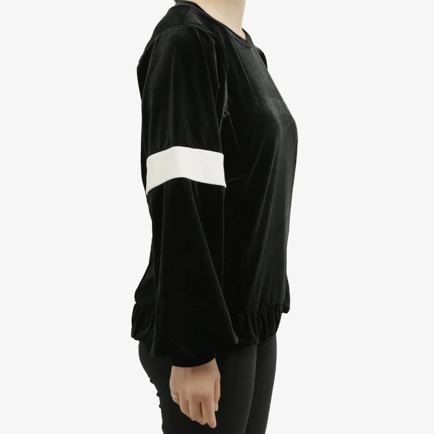 Adidas genuine NEO women's fashionable casual velvet round neck pullover hoodie EI4364