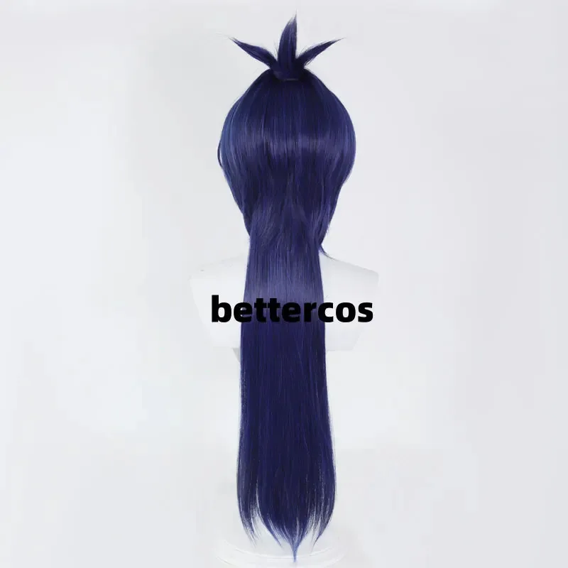 Anime HITMAN RINATO! Rokudou Mukuro Cosplay Parrucche corte resistenti al calore per Halloween + Cappellino per parrucca XC;'D6N;. '57D