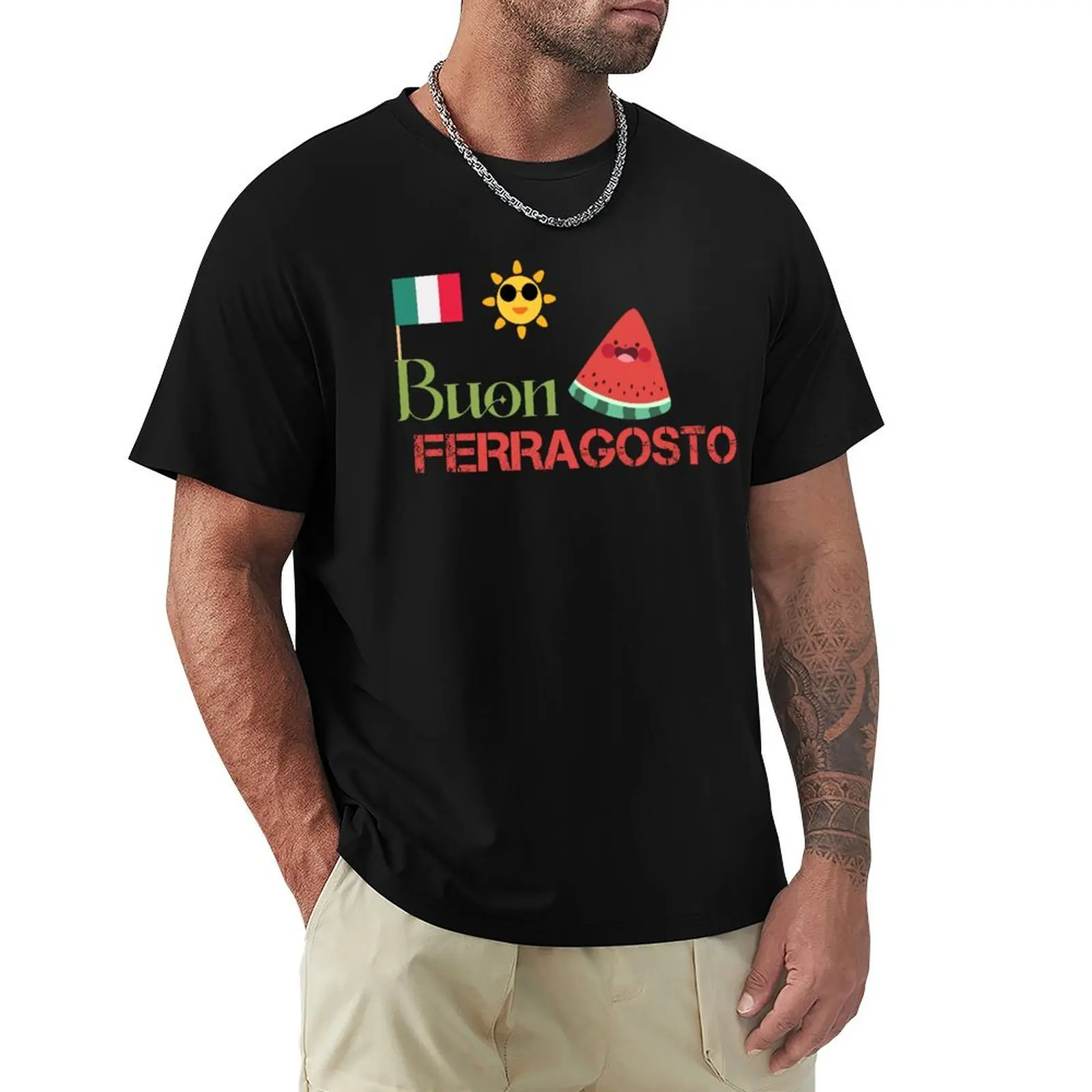 ferragosto T-Shirt Work Comfort T-Shirt for Men