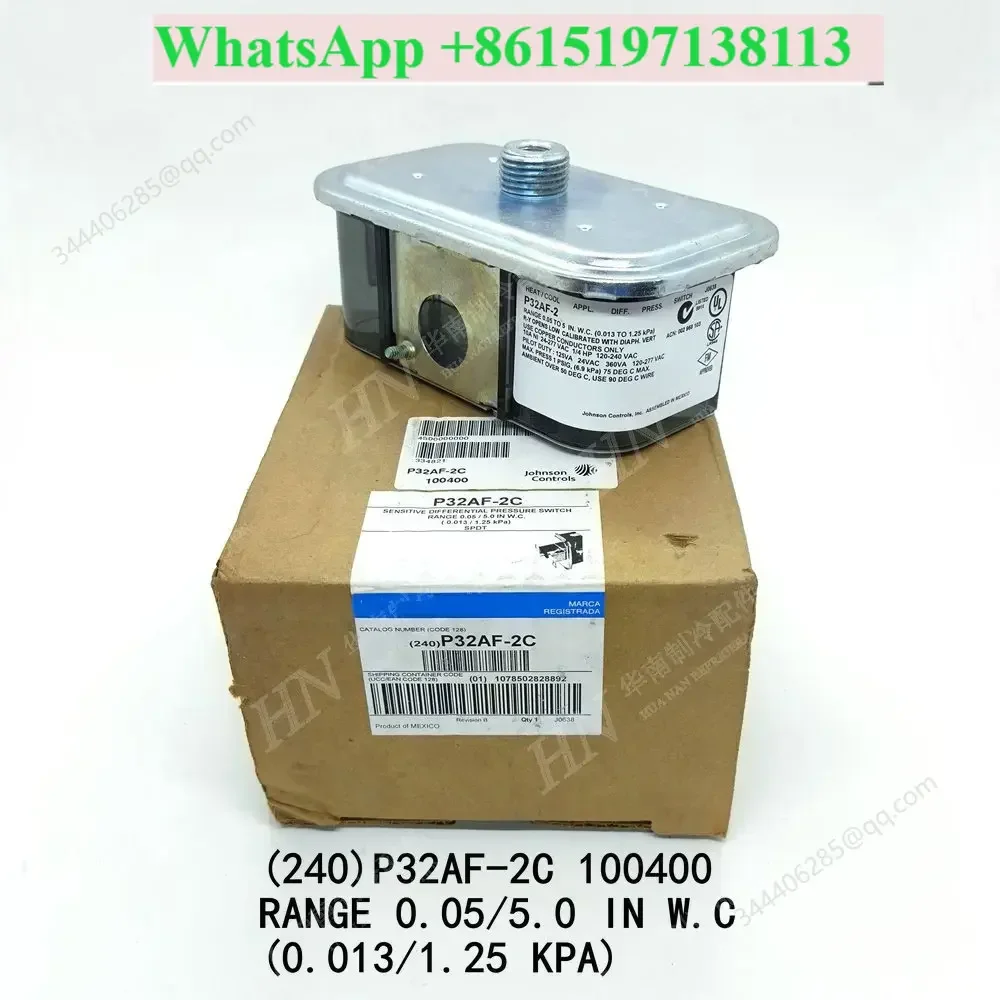 New air conditioning differential pressure switch P32AF-2C 100400 334821 P32AC/AJ/AF-1/2C
