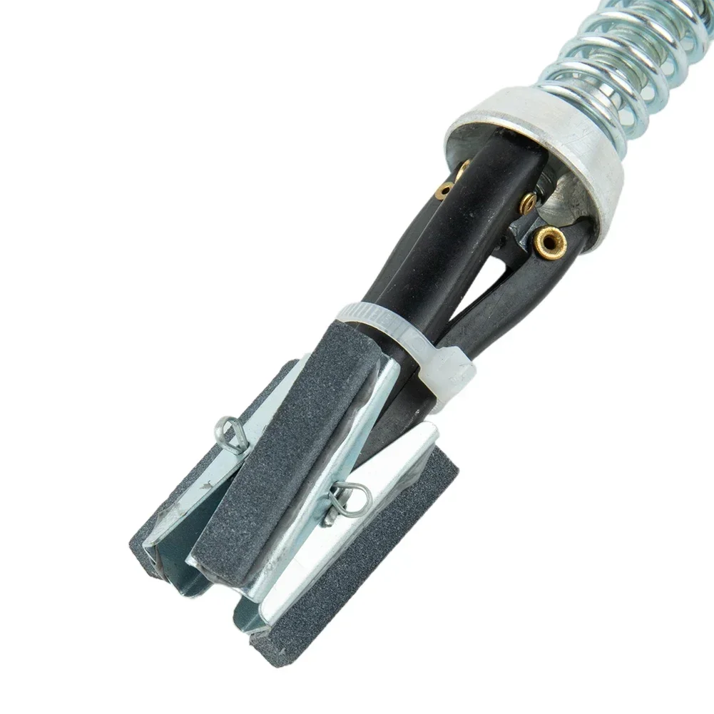 Honing Tool Engine Cylinder Hone Flex Flexible Drive Shaft Brake Cylinder Hone Tool 1 1/8 Wide Fine Stones Self Centering