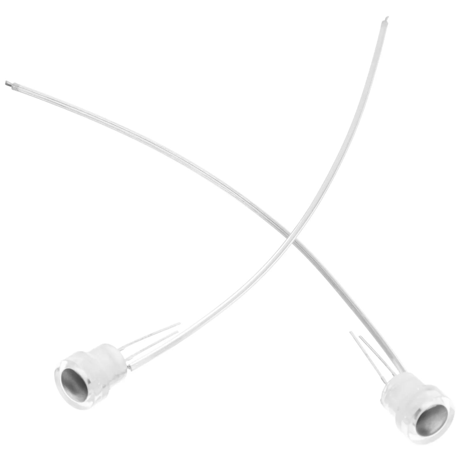 2Pcs Touch Switch with Light for Table Lamps Bedside Study Desk Living Room Modern Embedded Head Prewired LED Light