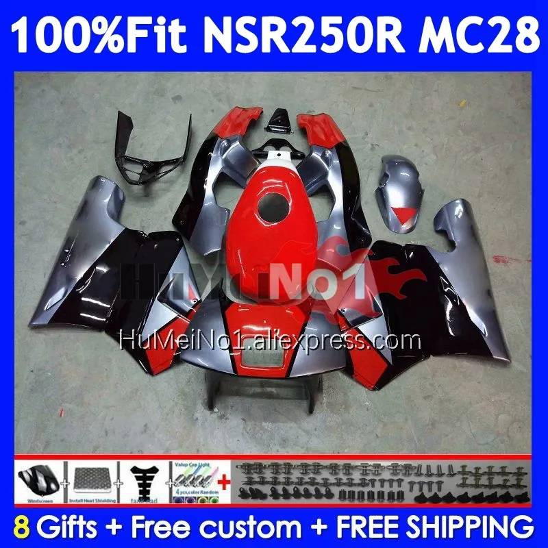 Injection For HONDA NSR250R MC28 1994 1995 1996 1997 1999 Silvery red 16No.15 NSR 250 250R NSR250 R 94 95 96 97 98 99 Fairings