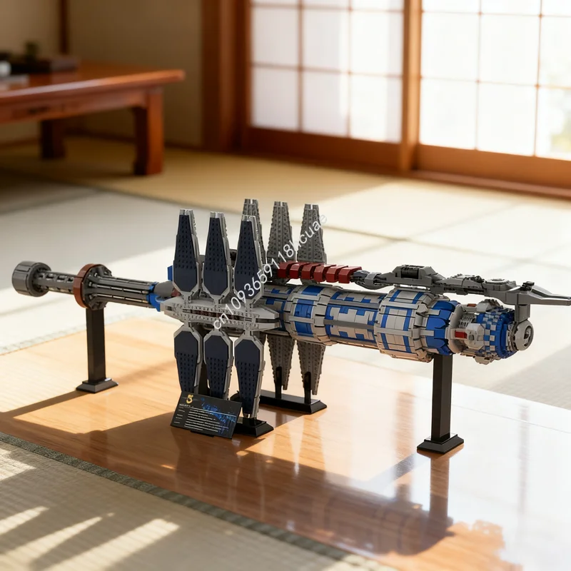 

6735 шт. MOC Babylon 5 UCS масштабная модель строительные блоки архитектура Рождественский подарок сборка DIY игрушка креативный кирпич детский день рождения