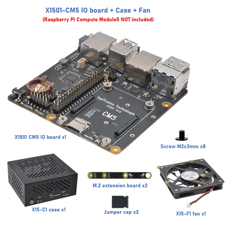 Variant: X1501-BD-CASE-FAN