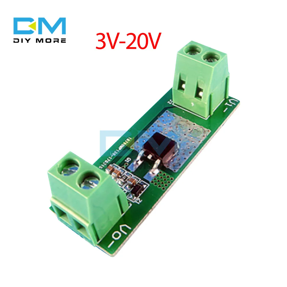 5A DC Power Supply Reverse Connection Protection Board Power Module Protection High Current and Ultra-low Voltage Drop