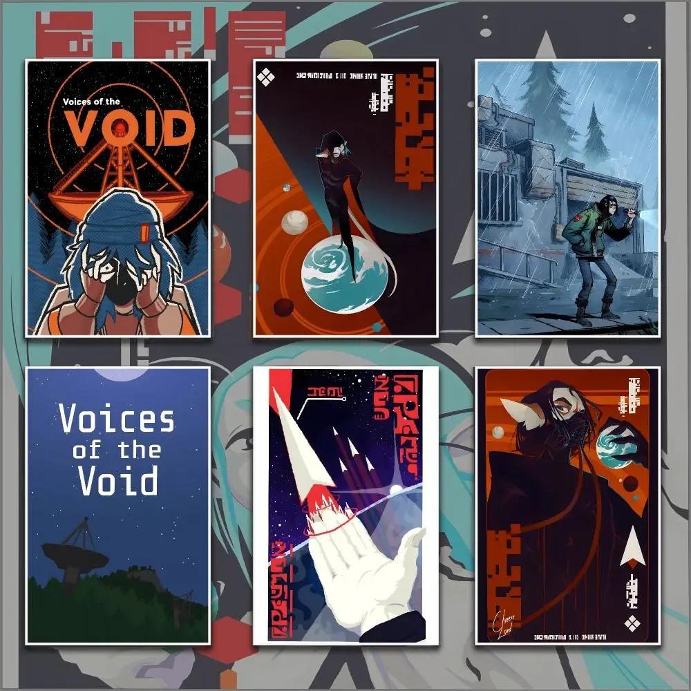 V-Voices Of The Void Popular Wall Art Portrait Wall Print Wall Decals For Bedroom Poster
