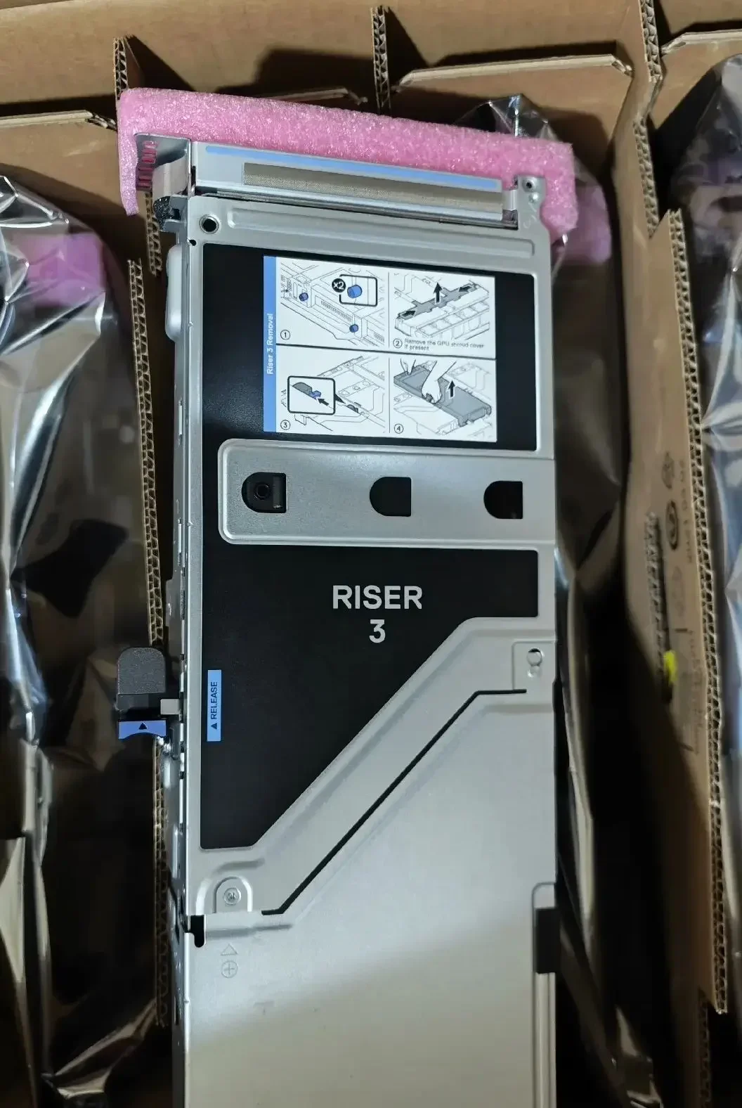 A=FOR Dell R750 R7525 riser3 boost card Expansion card VTC3V 0VTC3V