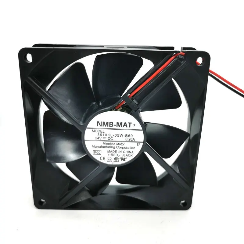 9cm  9225 24v 0.26a 3610kl-05w-b60 inverter fan 92*92*25MM hzdo 3610KL-05W-B10 3610KL-05W-B20 3610KL-05W-B30 3610KL-05W-B40