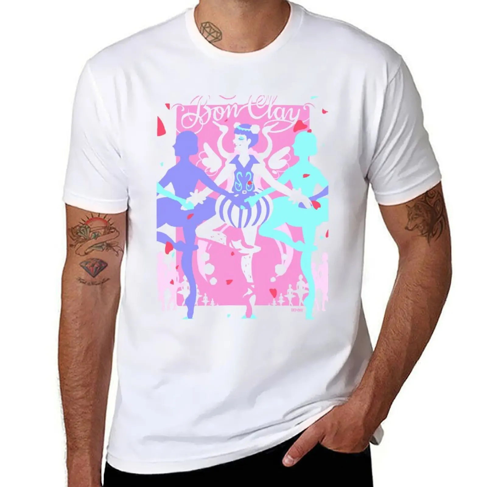 

Bon Clay T-Shirt t shirts for man pack white cotton t shirts man 100%
