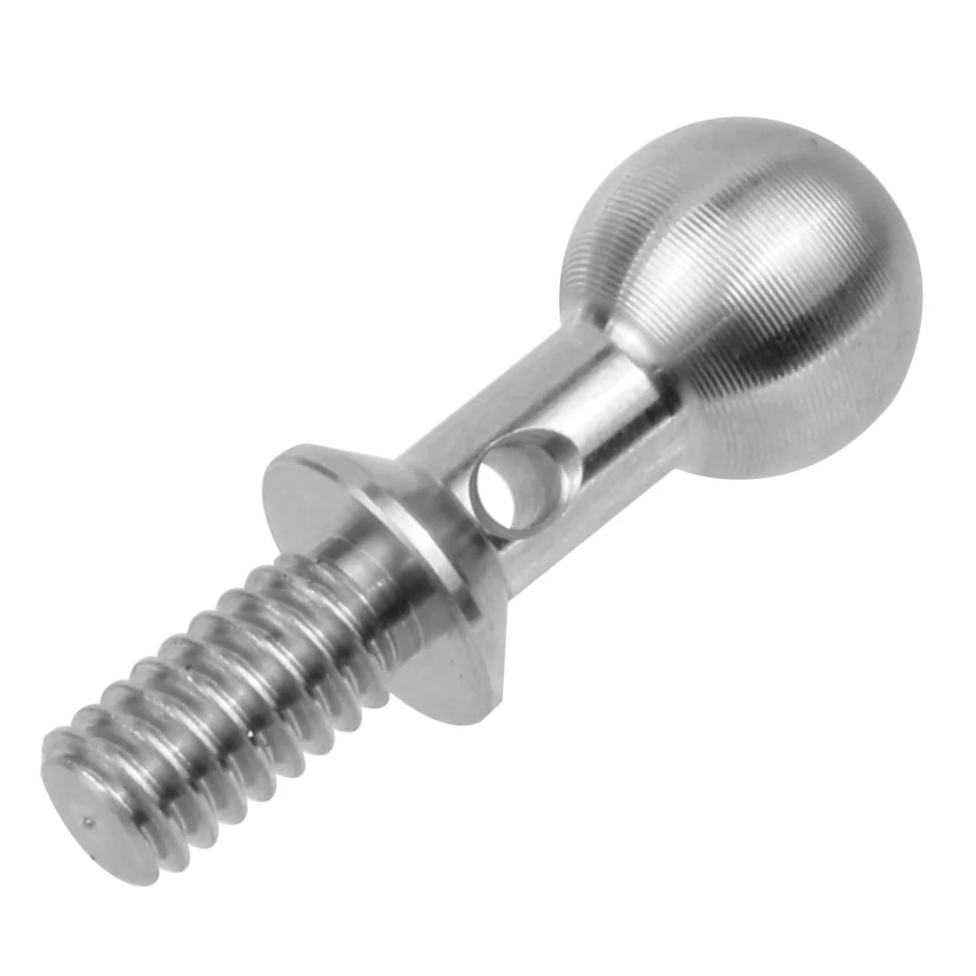 Edelstahl 12mm Doppelkopf Kugel bolzen 1/4 "Gewinde für Monitor klemme Hotshoe Kamera halterung Magic Arm Verlängerung stange – Detail 10