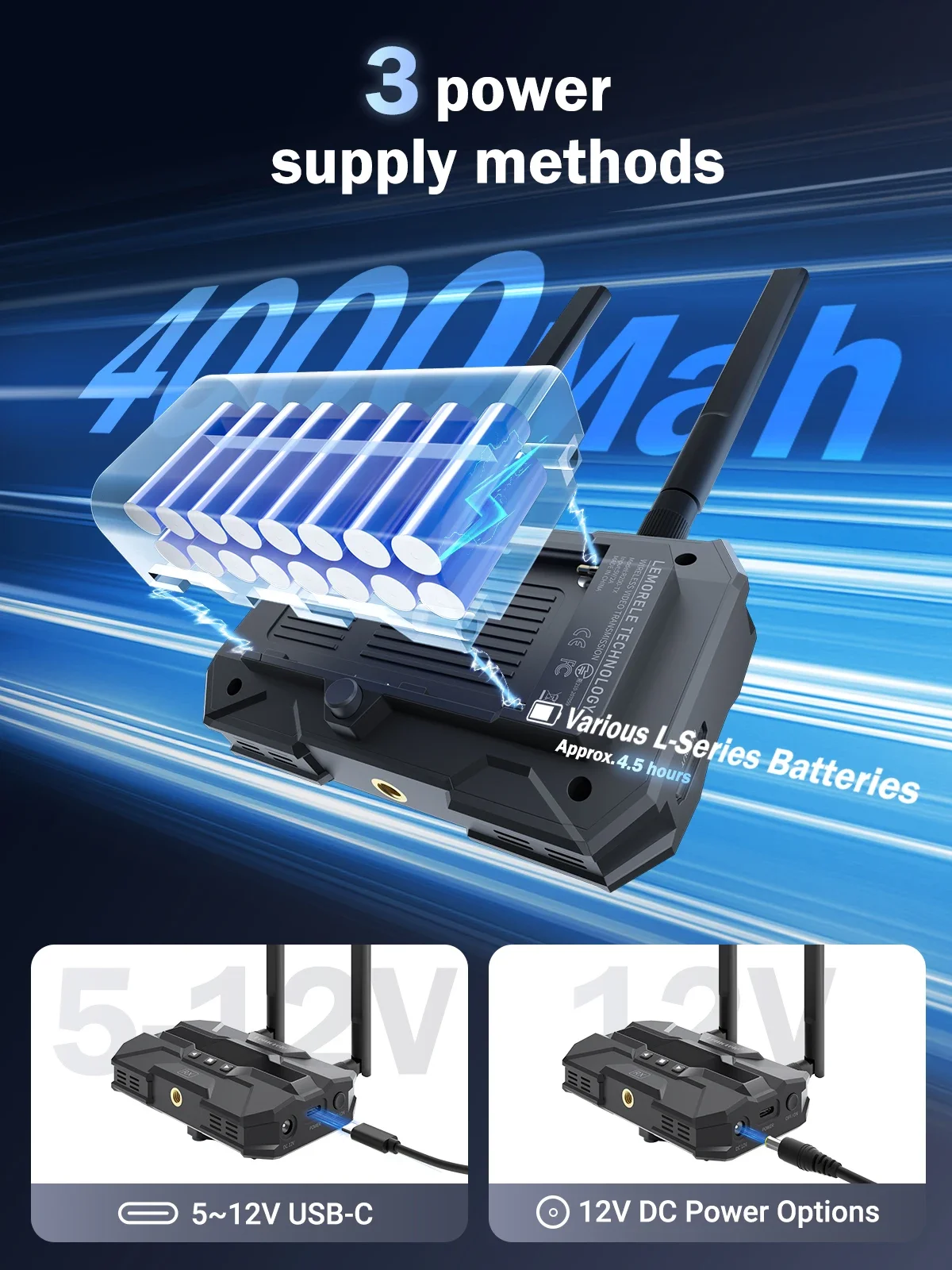 2025 R200 Wireless Video Transmission Dongle Transmitter and Receiver Video 4K Extender 1080P C Type Music for Cameras As Well