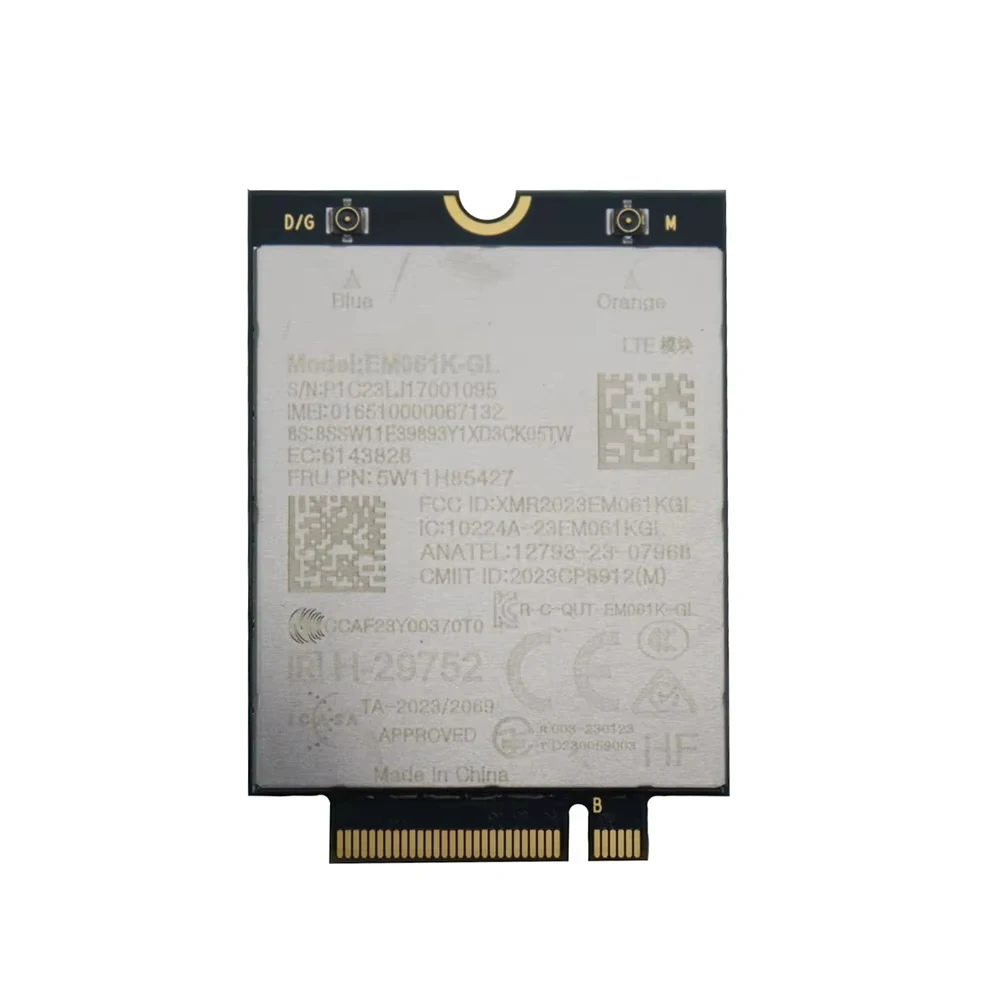 EM061K-GL LET-A Cat6 M.2 Module FRU 5W11H85427 For X13 T14 T14s L13 L14 L16 Gen3 Gen4 Gen5 Gen6 Laptop