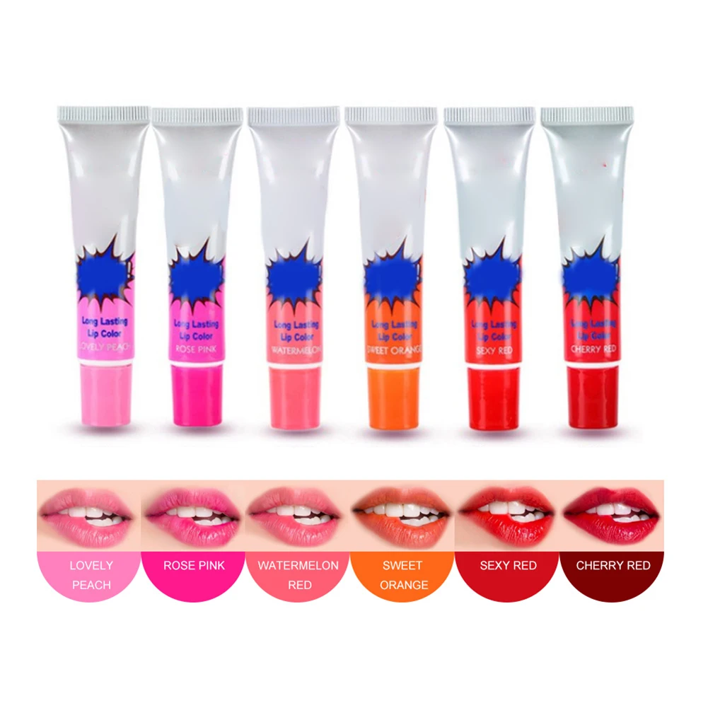 أحمر شفاه مرطب يدوم طويلاً أحمر شفاه مرطب للشفاه حزمة أحمر شفاه مرطب يدوم طويلاً ملمع شفاه مكياج تجميلي #1