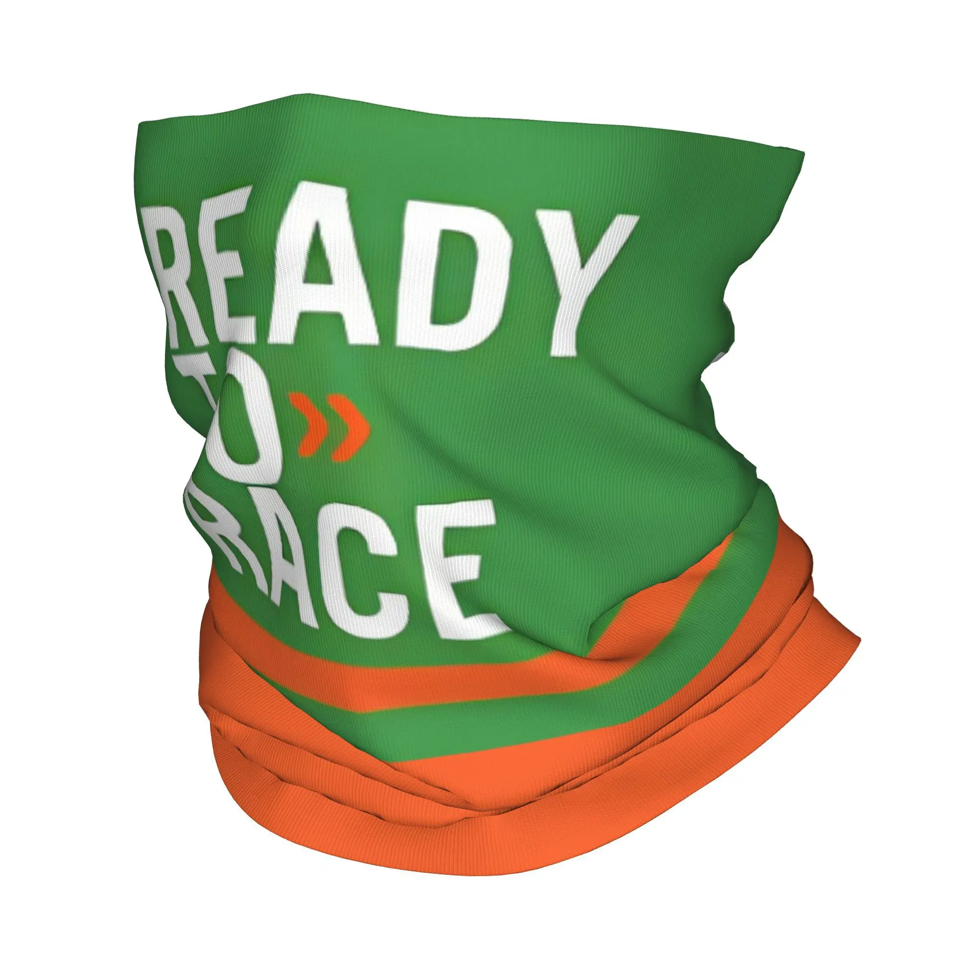 

Custom Motor Ready To Race Bandana Winter Neck Warmer Men Windproof Wrap Face Scarf for Hiking Bike Classical Gaiter Headband