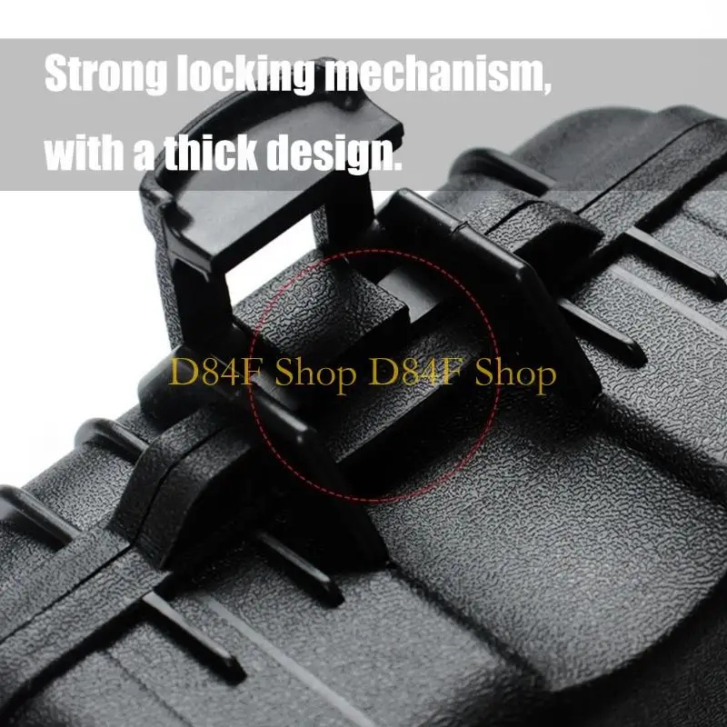 D84F High Strength Antishock Tool Organizers 430x195x105mm for Mechanics Outdoor Use