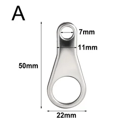 Universal Motorcycle 16MM Stainless Steel Bracket For Waterproof Button Switch Motorcycle Equipments