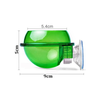 For Lizard Gecko Chameleon Reptile Pet Bowl Arboreal Reptile Live Anti-escape Sucker Feeder Bowl Insect Worm Food Container