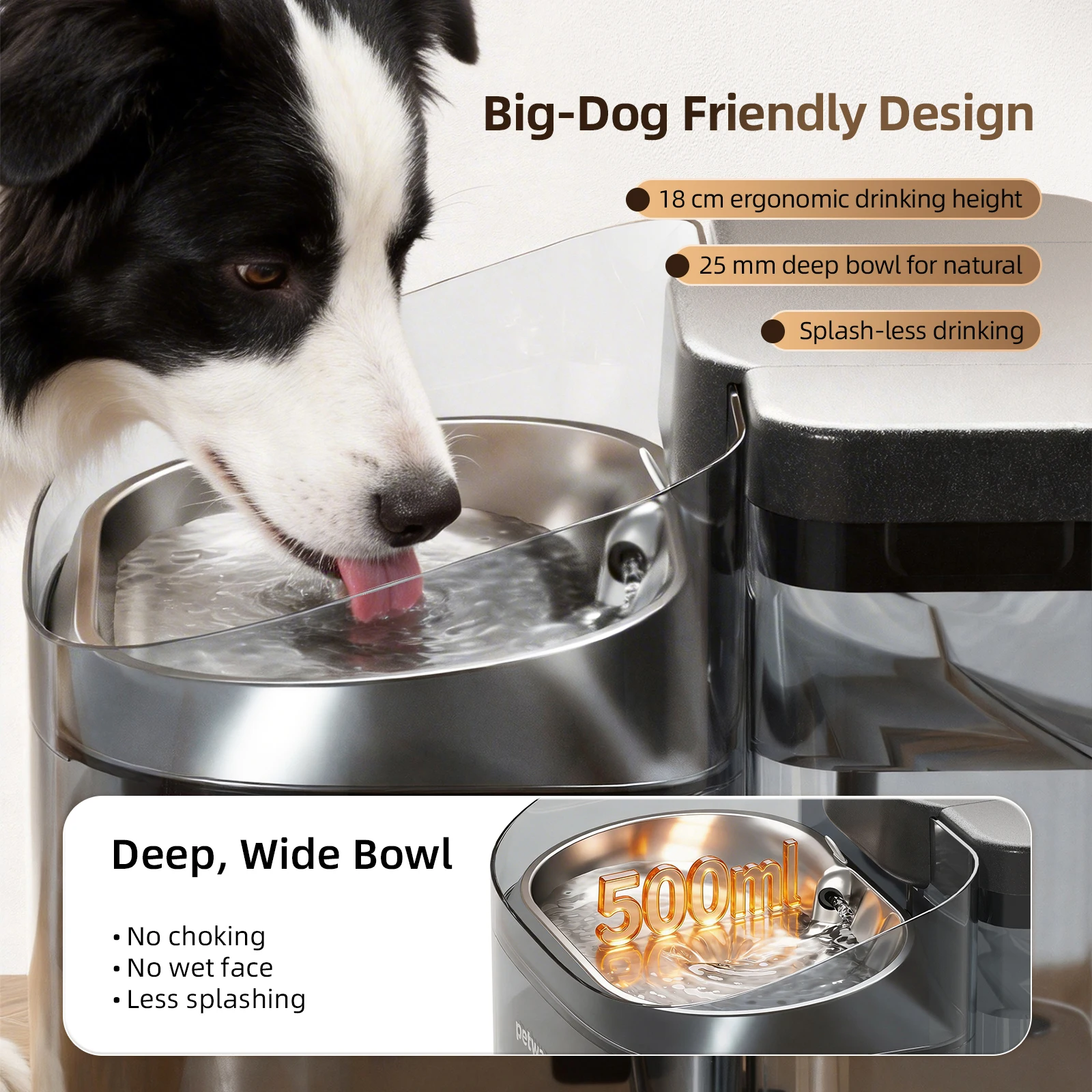 Large Dog Water Fountain 11L S - đánh giá và giá Dog Water Fountain Large