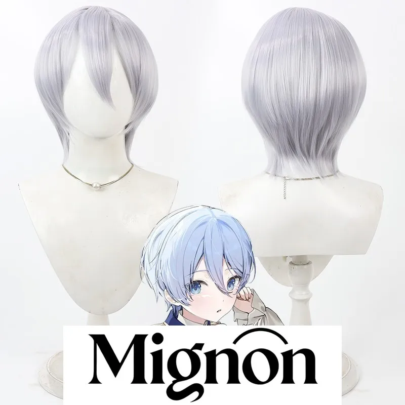 

Project Sekai Yoisaki Kanade Short cosplay wig light blue Halloween gift