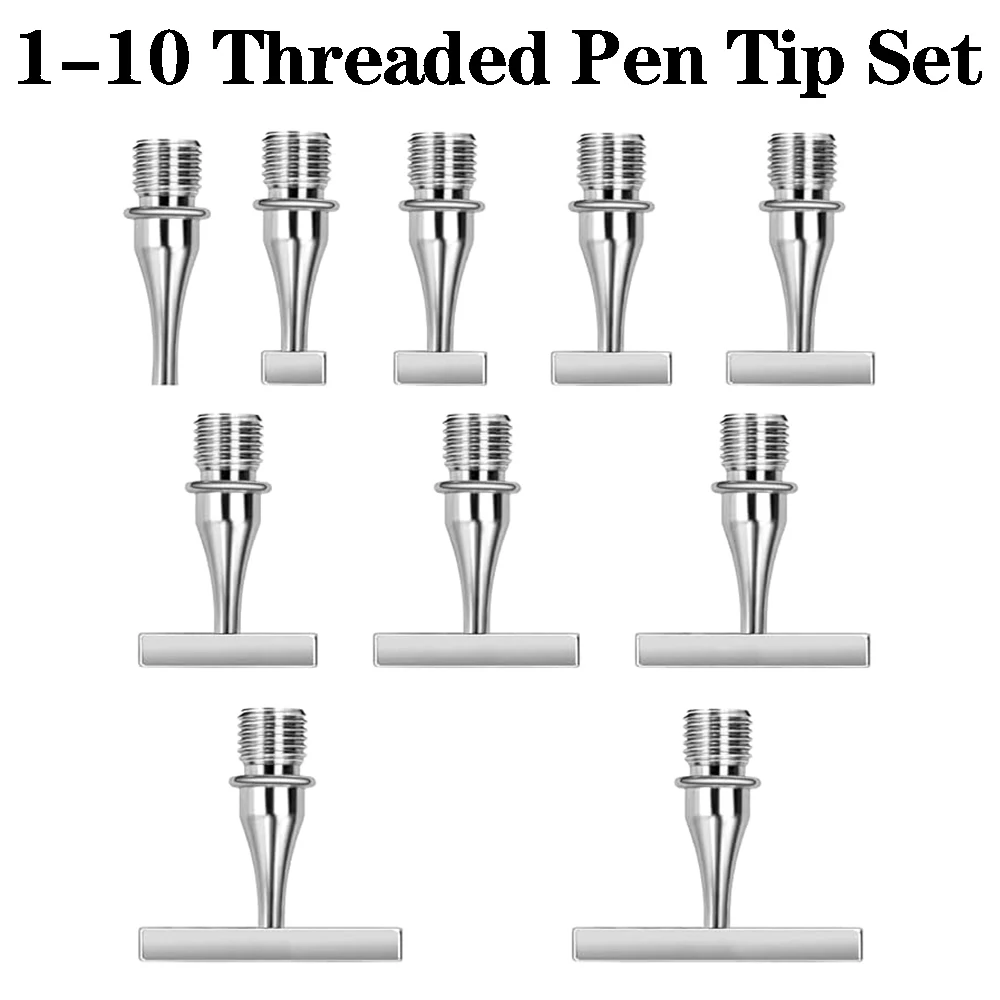 HOMFUN Glanzende Quicksand Diamond Painting Pen, Kleurrijke borduurwerk gereedschap met schroefdraad, metalen schroefdraad tips accessoires