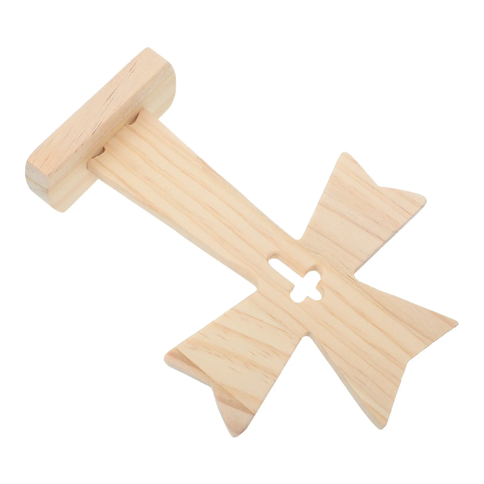 5Pcs Wooden Cross Rustic Craft Table Centerpieces Spiritual Altar Decoration Halloween Baptism Christmas Easter