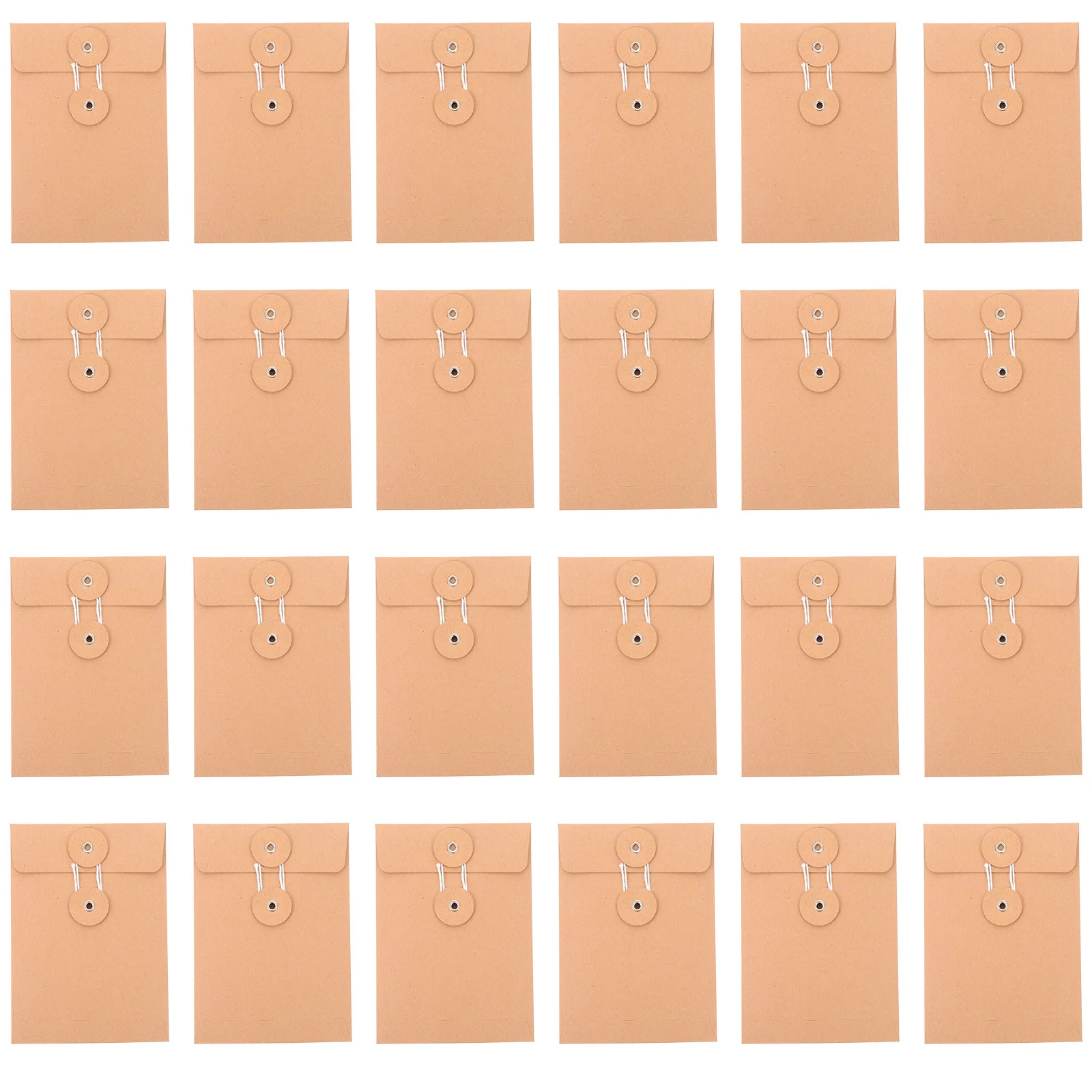 

25Pcs Kraft Paper File Pocket Premium Thickened Document Envelope for Office School Storage Organizer Project Files and Photos