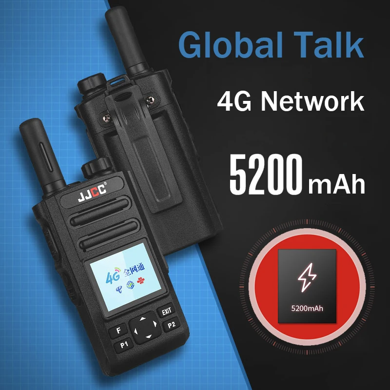 

Cheap 4G Network ham radio 5200mAh GPS Track playback walkie talkie long range рация для охоты на 100км