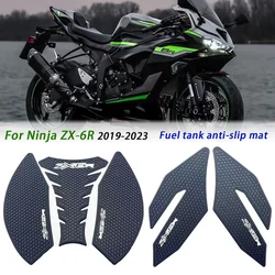 ZX 6R Motorcycle Tank Traction Pad Anti Slip Sticker Gas Knee Grip Protector For Kawasaki ZX-6R ZX6R 2019-2022 2023