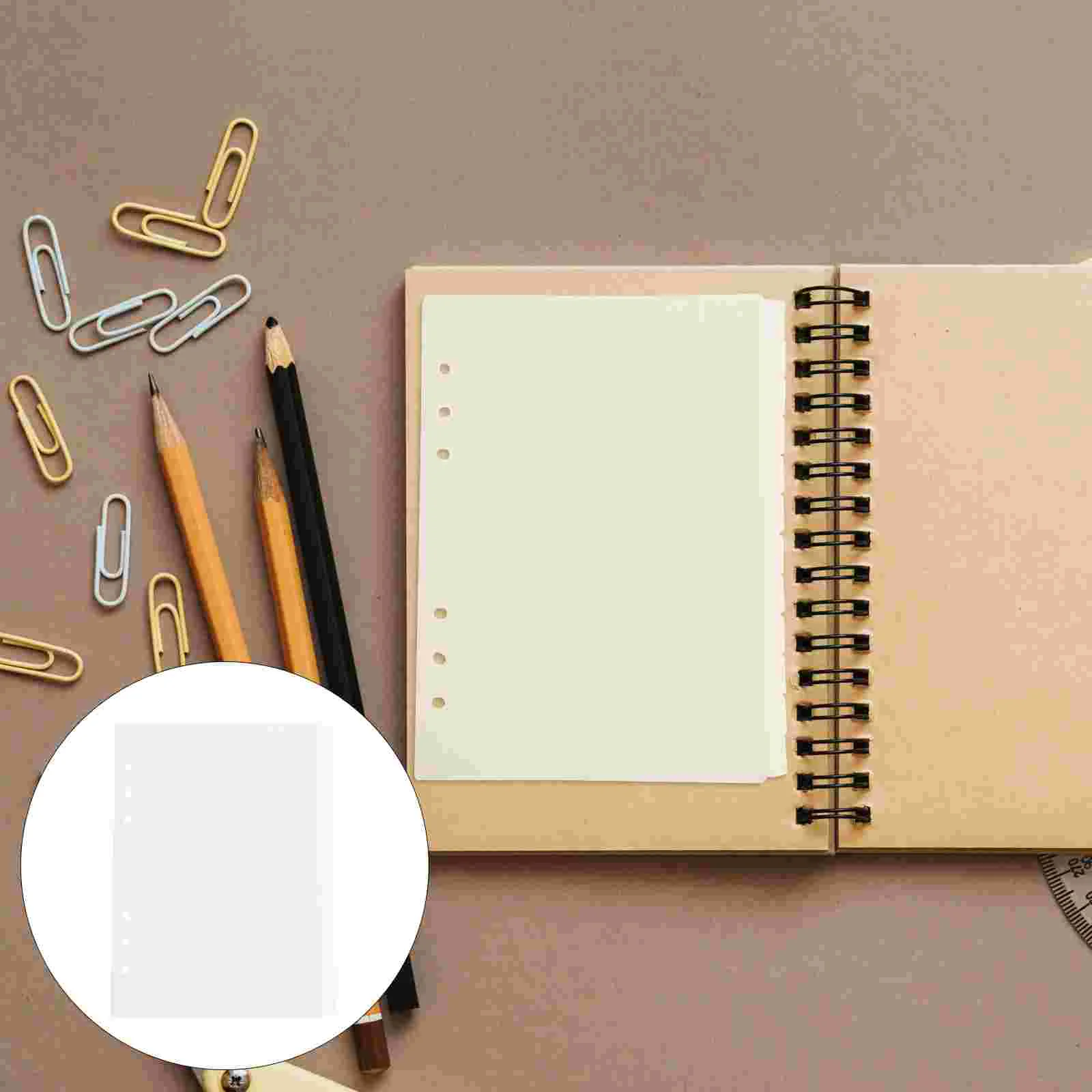 

12 Pcs Split Page Dividers Category Tab Indexing Cards Translucent Sorter Labels Plastic Size