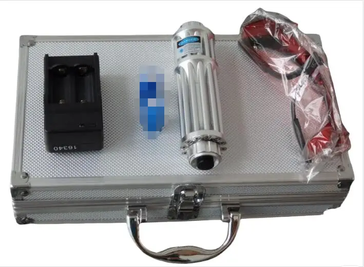 

Laser Light Pointers 445nm 450nm blue 100000m Focusable Laser Burn Match Hunting Accessories Cat Toy Lazer Torch（No battery）